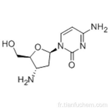 3&#39;-amino-2 &#39;, 3&#39;-didésoxycytidine CAS 84472-90-2